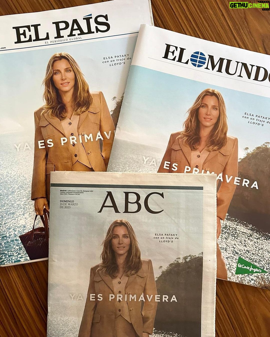 Elsa Pataky Instagram - Ya es primavera!! It’s Spring! 🌼 @elcorteingles @beatrizmatallana @cyprienclementdelmas @theroyalproductioncompany