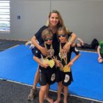 Elsa Pataky Instagram - So proud of my boys,two gold medals each in jiu jitsu, after lots of training and tears sometimes. Congrats! Thanks to @thalisonvsoares for being the best coach. @bjjaustralianopen Muy orgullosa de mis chicos después de ganar dos medallas de oro cada uno en jiu jitsu. Con mucho entrenamiento y lágrimas de vez en cuando. Gracias a @thalisonvsoares por enseñarles. @bjjaustralianopen