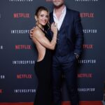 Elsa Pataky Instagram - Such a great night! #interceptor premiere! Can’t wait for you all to see this film! Coming out June 3rd @netflix /Que noche más especial. No os perdáis #interceptor el 3 de junio en Netflix! Acción a tope! Dress: @lilliankhallouf Jewellery: @bulgari #bulgari Shoes: @jimmychoo