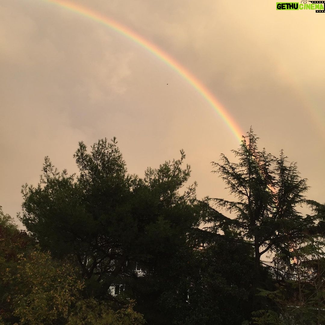 Elvin Aydoğdu Instagram - 🌈 #hope #rainbow #mymindmysoulmyheart #with #izmir #nofilter