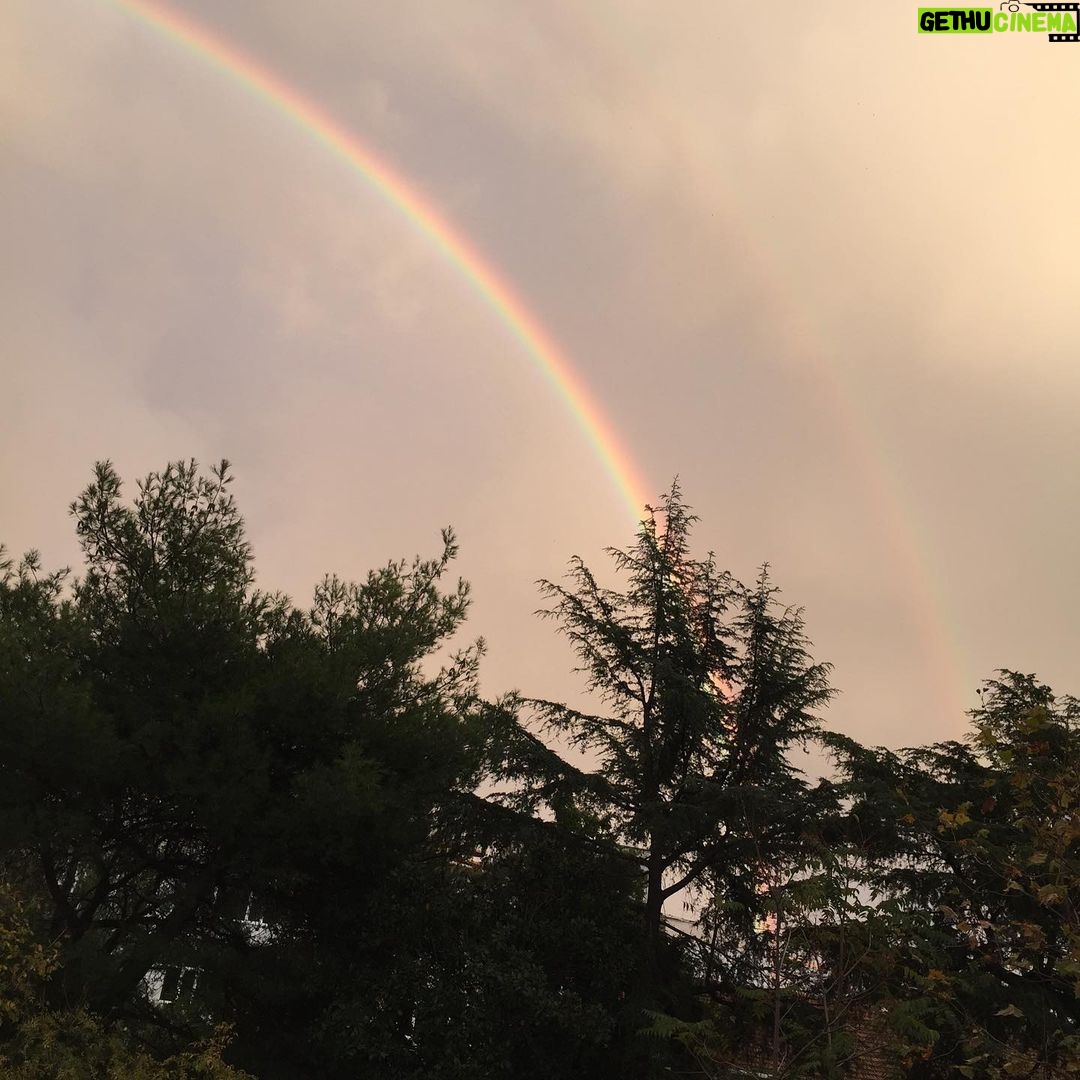 Elvin Aydoğdu Instagram - 🌈 #hope #rainbow #mymindmysoulmyheart #with #izmir #nofilter
