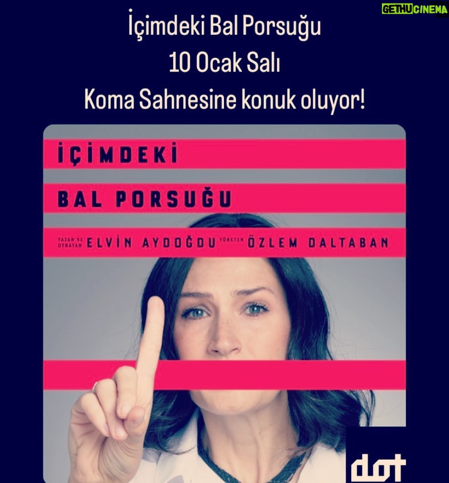 Elvin Aydoğdu Instagram - 10 Ocak Salı Kadıköy Koma Sahnesi saat 20:30’da… Biletler için link in bio ve 👉🏻 https://tiyatrolar.com @dottiyatro_dottheatre @ozlemdaltaban @aysegulbeyazdag