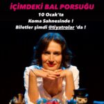 Elvin Aydoğdu Instagram - 10 Ocak Salı günü saat 20:30’da Kadıköy Koma Sahnesi’ndeyiz… @dottiyatro_dottheatre @ozlemdaltaban @aysegulbeyazdag
