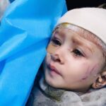 Eman El Assi Instagram - In the World Children’s Day .Can you see us 💔🇵🇸