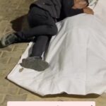 Eman El Assi Instagram - Sleeping next to his martyred childhood friend ❤️‍🩹