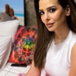 Eman El Assi Instagram - Omg my little talented daughter did my makeup 🥰🥰god bless you my everything @rittajeissa 🤍 I am impressed and blessed