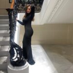 Eman El Assi Instagram - A wonderful night celebrating art and architecture in a magical venue Congratulations @magnomproperties @richardorlinski for a successful partnership congrats @maged_marie Dress @ysl Hairdresser @rafilotoma Makeupartist @cathydennielmakeup Paris, France