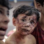 Eman El Assi Instagram - In the World Children’s Day .Can you see us 💔🇵🇸