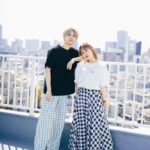 Emi Ōmatsu Instagram - EDNAの新作今日から発売です！！！ 今回はチェックがテーマ！！！ 男の子も着れます🙆‍♀️🙆‍♀️🙆‍♀️ めちゃかわいい＆機能性もバツグンなのでぜひチェックしてみてください！ 米村に男性モデルしてもらいました！ ありがとよねむら！