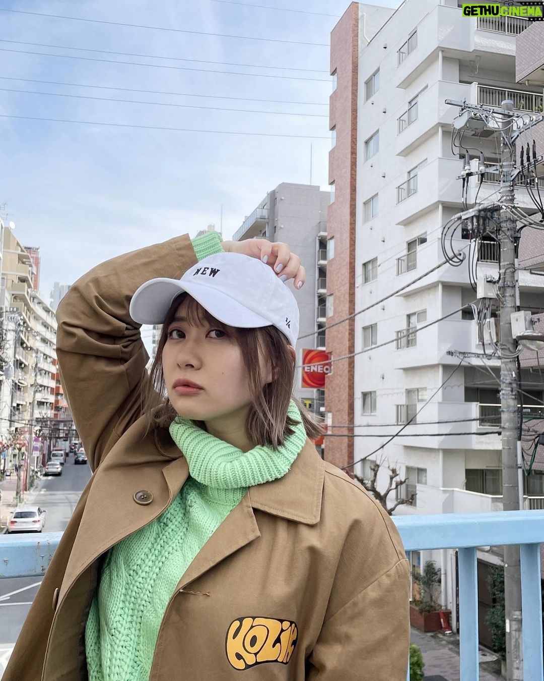 Emi Ōmatsu Instagram - タナカガから頂いたGABGABのニット可愛く着て載せようと思ったのですがポーズださすぎてスミマセンデシタ😭😭😭 お洋服は最強にかわいいです!!! ガガみょんありがと!!!!!