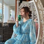 Emi Ōmatsu Instagram - グアムの写真まだありました (小出しにしてくシステム) この髪型おきにいり！ ホテルのラウンジのイス？ ブランコみたいでかわいかった！　 そしてグアム楽しすぎたので またいきたい。。。☺️ #ロッテホテルグアム #lottehotelguam