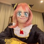 Emi Ōmatsu Instagram - こんばんは、アーニャです。 目を細めて遠くから出来るだけやんわり ぼんやり見るののがオススメます！