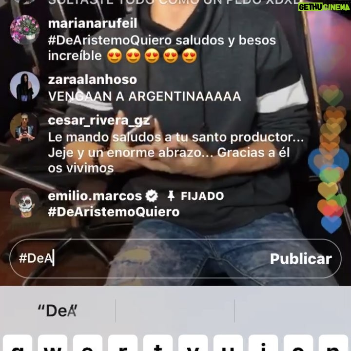 Emilio Osorio Instagram - Wuwuwi q hermoso eres te amoooooo ese live estuvo bueno #DeAristemoQuiero mas lives asiiiii 🤩🤩🤩🤩🤩🤩🥳🥳🥳🥳🥳🥳🤩🤩🤩🤩🤩🤩🥰🥰🥰🥰🥰🥰🥰😍😍😍😍😍🤤🤤🤤🤤🤤🤤🤤🤪🤪🤪🤪🤪🤪❤️❤️❤️❤️❤️ @emilio.marcos @emilio.marcos @emilio.marcos @emilio.marcos @emilio.marcos