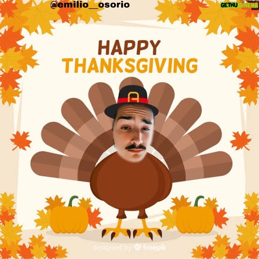 Emilio Osorio Instagram - Heyyy happy thanksgiving 🍁 jajajajaj