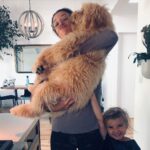 Emily Baldoni Instagram - Slide for @happybaldoni 2.0 👉⁣ Happy belated International Dog Day Happy! ⁣ ⁣ -You’ve bitten us bloody⁣ -We’ve already had to take you to the ER because you swallowed a sock which they made you throw up⁣ -I’ve caught your diarrhea in aluminum foil in the middle of the night and in the early morning hours while the sprinklers turned on 😖⁣ -You can be incredibly annoying and we’ve been very close to finding you another family (🤷‍♀️)⁣ -I tried to take a cute picture of us on the floor for this post but you started humping your bed instead⁣ ⁣ Truth is that getting you during a global pandemic while quarantined with two little kids was the stupidest idea we’ve ever had. BUT, you’re also damn cute, sweet, smart, getting cuddlier every day and those damn puppy teeth are finally gone 🙌🏼 ⁣ PS: This post is not a call for help or puppy advice, we have more than we need. Don’t worry, we’re keeping him and he is a very happy and thriving dog.⁣ ⁣ PPS: You may want to check in on me though from time to time...