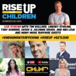 Emily Baldoni Instagram - “Child trafficking is the fastest growing criminal enterprise in the world” ⁣ ⁣ Please read this repost from @juleshough 💛 and join the live stream tonight!! And donate to OUR if you can! ⁣ ⁣ Today is World Day Against Trafficking in Persons, and with @OURrescue you can help to RISE UP for our children.⁣ Child trafficking is real and happening! Reports of child abuse cases are millions higher this year than they were last year, and child trafficking is the fastest growing criminal enterprise in the world. The children need US to RISE UP.⁣ Please click the link in bio if you’d like to donate to Operation Underground Railroad, or join me TONIGHT as I speak at their the Live Stream event at 6pm PST. 🙏🏼 #EndHumanTrafficking #RiseUp #GetLoud