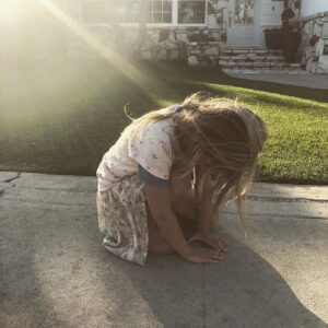 Emily Baldoni Instagram - Maiya. You have the sass and magic of Tinker Bell. The spiritual connection of a guru. I adore how you listen to your heart, to nature, to Heaven, and how you pray over dead bees. No situation or person has ever taught me more about life than you have. It is thanks to you that my heart is as open as it is. You made me a mama, sweet girl, the greatest gift of all. Happy 5 to my favorite little heavenly earthling. 🧚‍♀️❤️