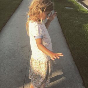 Emily Baldoni Instagram - Maiya. You have the sass and magic of Tinker Bell. The spiritual connection of a guru. I adore how you listen to your heart, to nature, to Heaven, and how you pray over dead bees. No situation or person has ever taught me more about life than you have. It is thanks to you that my heart is as open as it is. You made me a mama, sweet girl, the greatest gift of all. Happy 5 to my favorite little heavenly earthling. 🧚‍♀️❤️