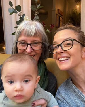 Emily Baldoni Instagram - My sweet mamma turned 70 yesterday! She’s the most wonderful mormor to Maiya, Maxwell and Malou, and we’re all so damn lucky to have her. Vi älskar dig mamsen!! Grattis! ♥️