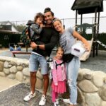 Emily Baldoni Instagram - So this happened yesterday. First day of school, and just like that we have a first grader in the family. Maiya was so ready and proud, Maxwell was less excited about PreK, and well, the last picture shows you how @justinbaldoni and I felt about it all. Truth is, and I know most parents relate, the feelings are SO mixed. I cried after drop off, a lot. And yet, deep inside, there was a happy dance happening because I just spent 184 hours this summer just cleaning up after my family. (I had a rough day last week and actually calculated this 🤓) Happy school start to all families out there!! 😭💃😭💃😭💃😭💃