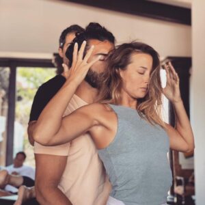Emily Baldoni Instagram - Last week our dear friends and healers @drjohnamaral and @christinaamaral blew our minds and sent us to outer (and inner) space for a few days 🚀 ⁣
⁣
This is the kind of healing work that helps me remember how powerful and wise my body is. When I learn to listen to it and let it do what it’s capable of doing, there is tremendous healing and guidance. And when we also tap into what’s beyond the 3D reality there’s not only healing, there’s pure magic ✨ ⁣
⁣
I believe that connecting to who we truly are, beyond our cultural conditioning and beliefs, is what will actually transform humanity. To be on a journey of self discovery and healing, elevating our energy and consciousness, living an authentic life infused with meaning and service, are the actions most needed to impact the collective, and in my opinion the most important kind of activism ❤️