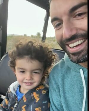 Emily Baldoni Instagram - These two are so damn sweet. Happy Naw-Rúz! 🌸 

Repost from @justinbaldoni
•
Happy Naw-Rúz!! 
Bahai’s all over the world just finished our intense 19 day period of fasting and today begins the first day of the Spiritual spring (our new year) which is one of nine holy days in our faith. It’s also a Saturday as Maxwell points out 😉. Basically it’s a day of family and food and food and food and food. 
Sending tons of love and food vibes to everyone! 
#bahai #nawruz #dearmaxwell 
#3yearsold