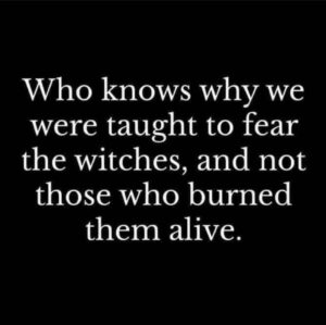 Emily Baldoni Instagram - A must share on this International Woman’s Day 🙌🏼❤️ 
Thank you @sarahjenks 

Repost from @sarahjenks
•
A very important part of restoring Women to power is healing the Witch Wound. As long as we continue to fear the Witch, we are fearing what makes women so powerful:  our bodies, our magic, our power, our Sacred Feminine Deities, our creativity, our connection to the Earth, our connection to each other and the wisdom of the moon. Every lineage has a version of the Witch (though she carries different names) and her downfall.⠀⠀⠀⠀⠀⠀⠀⠀⠀
⠀⠀⠀⠀⠀⠀⠀⠀⠀
For centuries we were the leaders, the healers, the spiritual teachers and the peace keepers. ⠀⠀⠀⠀⠀⠀⠀⠀⠀
⠀⠀⠀⠀⠀⠀⠀⠀⠀
When we reclaim The Witch, The Shaman, The Wise Woman, The Medicine Woman, The Priestess, within ourselves, only then are we truly celebrating what it means to be a woman, and we take our rightful spot as true equals again.⠀⠀⠀⠀⠀⠀⠀⠀⠀
⠀⠀⠀⠀⠀⠀⠀⠀⠀
This is our history, this is our truth. ⠀⠀⠀⠀⠀⠀⠀⠀⠀
⠀⠀⠀⠀⠀⠀⠀⠀⠀
Happy International Woman’s Day.⠀⠀⠀⠀⠀⠀⠀⠀⠀
⠀⠀⠀⠀⠀⠀⠀⠀⠀
I’ve seen this meme 1000 times and I love it so much! If anyone knows the original author please tag.⠀⠀⠀⠀⠀⠀⠀⠀⠀
⠀⠀⠀⠀⠀⠀⠀⠀⠀
#IWD2021 #womenshistorymonth #internationalwomansday