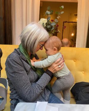 Emily Baldoni Instagram - My sweet mamma turned 70 yesterday! She’s the most wonderful mormor to Maiya, Maxwell and Malou, and we’re all so damn lucky to have her. Vi älskar dig mamsen!! Grattis! ♥️