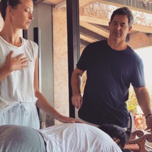 Emily Baldoni Instagram - Last week our dear friends and healers @drjohnamaral and @christinaamaral blew our minds and sent us to outer (and inner) space for a few days 🚀 ⁣
⁣
This is the kind of healing work that helps me remember how powerful and wise my body is. When I learn to listen to it and let it do what it’s capable of doing, there is tremendous healing and guidance. And when we also tap into what’s beyond the 3D reality there’s not only healing, there’s pure magic ✨ ⁣
⁣
I believe that connecting to who we truly are, beyond our cultural conditioning and beliefs, is what will actually transform humanity. To be on a journey of self discovery and healing, elevating our energy and consciousness, living an authentic life infused with meaning and service, are the actions most needed to impact the collective, and in my opinion the most important kind of activism ❤️