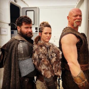 Emily Cox Instagram - ❤️.

@jeppeblinsta @markrowley90 @samuelsson_magnus #petergantzler @thelastkingdom
