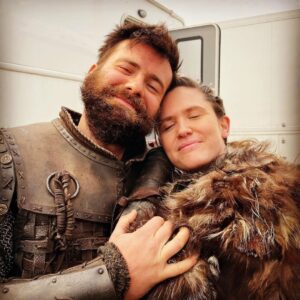 Emily Cox Instagram - Byebye guys…. 🥹🥹…🫶

@thelastkingdom @markrowley90 @arnasfederman 
#brida #thelastkingdom #emilycox