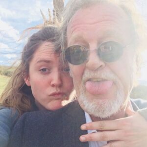 Emily Cox Instagram - After all these years, I only just found out, that Bernard Cornwell - the creator of “The Last Kingdom” - and I share a Birthday on February 23rd. Bernard, this is for you. ❤️

@thelastkingdom #bernardcornwell @alexander.dreymon  @carnivalfilms @nickmurfpix @jon.east  @edbazalgette #thelastkingdom