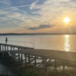 Emily Cox Instagram - Lake Constance, you are gorgeous ! What a great place for a holiday. I will definitely come again. For those of you, who asked me: Here are a few of the recommendations that I got from you, that I tried,and that I found awesome..thank you all so much for your many Tips! ❤️ 1) Eat at „Bacchus“ in Meersburg - best food ever! 2)go to the flower island Mainau 3) Take a boat to Schaffhausen and then go and see the „Rheinfall“ 4)Visit the „Münster“ in Konstanz and see the old Krypta 5) Have Pizza and Coffee with a view at Fährhaus in Meersburg 6) Icecream at Dolomiti in Konstanz #travel @bodensee.de #lakeconstance #actorontherun #thelastkingdom #valhalla