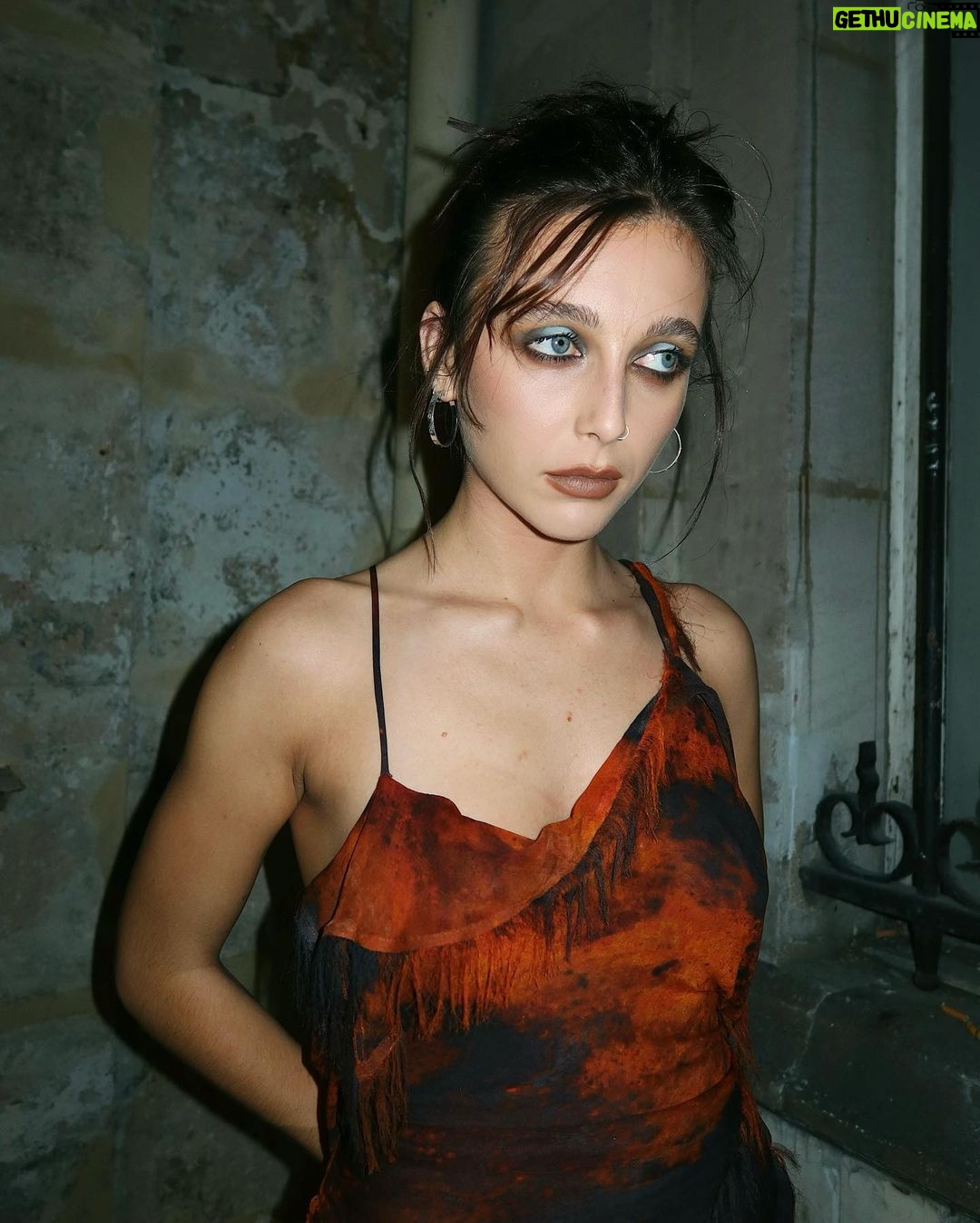 Emma Chamberlain Instagram - crawled out of the lagoon for @acnestudios Paris, France