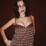 Emma Chamberlain Instagram - in a dress again for @lacma & @gucci LACMA Los Angeles County Museum of Art