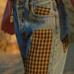 Emma Chamberlain Instagram - i designed a pair of 501’s with @levis 😁👖❤️ my favorite jeans in the WORLD!!! with a comfortable fit, cutie little belt charms and plaid patches… go grab a pair if u wanna 👖 #150YearsOf501