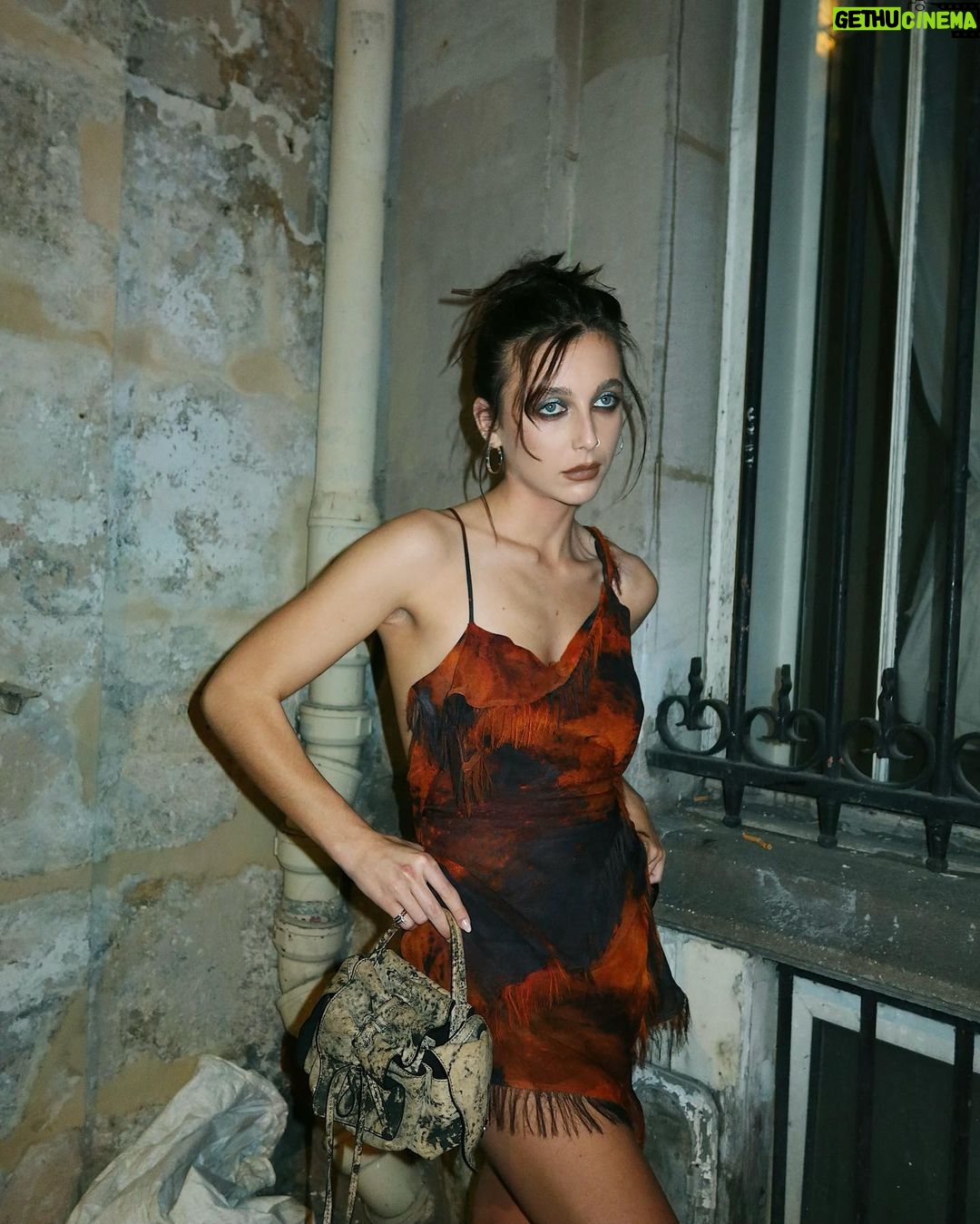 Emma Chamberlain Instagram - crawled out of the lagoon for @acnestudios Paris, France