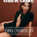 Emma Chamberlain Instagram – @marieclairemag fashion changemakers issue ♥️
thank you,
Photographer: @oliviamalone
Creative Director: @emmachamberlain 
Writer: @farankrentcil
Editor-in-Chief: @nikkiogun
Entertainment & Talent Director: @nehapk
Art Director: @b_h___b
Fashion Director: @sarajonewyork
Beauty Director: @deenacampbell
Social Editor: @luciatonelli
Assoc. Social Media Editor: @emm.hugh
Stylist: @jaredellner at @theonly.agency 
Hair: @grahamnation at @thewallgroup
Makeup: @kdeenihan at @thewallgroup
Manicure: @thuybnguyen at @aframe_agency
Set Design: @machenmachen at @lalalandartists
Production: @rockman_productions
DP: James Ollard at @amusementproductions.la
Camera Assistant: Tony Brown at @amusementproductions.la
