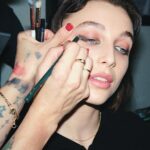 Emma Chamberlain Instagram - @LANCOMEOFFICIAL 💄 by @lilly_keys 🥹 📸 @julianunganostudio Beverly Hills, California