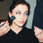 Emma Chamberlain Instagram - @LANCOMEOFFICIAL 💄 by @lilly_keys 🥹 📸 @julianunganostudio Beverly Hills, California