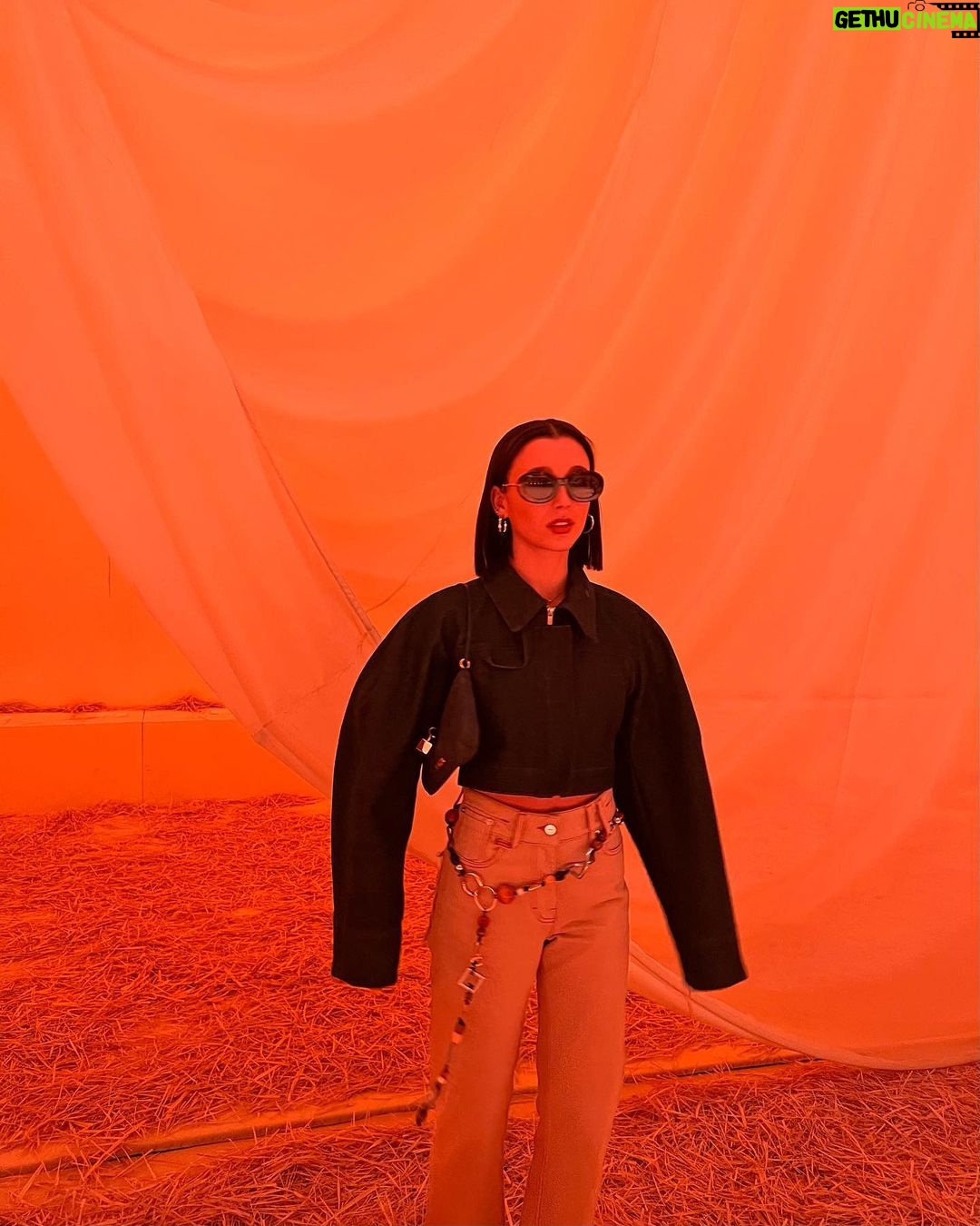 Emma Chamberlain Instagram - @JACQUEMUS Paris, France