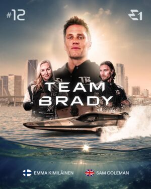 Emma Kimiläinen Instagram - @tombrady is a seven-time Super Bowl Champion 💍

He’s a five-time Super Bowl MVP 🏆

A legend. A hero. An icon. Now he brings his legacy to the water with @e1teambrady ⚡️

Everyone knows the name Tom Brady. Now you know about Team Brady…

#E1Series #ChampionsOfTheWater #TomBrady #TeamBrady #NFL #AmericanFootball #Motorsport