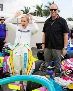 Emma Kimiläinen Instagram - Dear Jamie, I'm saying goodbye with a heavy heart. 💔
You made an impact on me and so many others. Your vision and determination made motorsport more equal and diverse. You believed in women, and you believed in me. You were the heart of Puma motorsport. 

You were such a unique character with a big caring heart. You took interest in me and my family's well-being also outside racing. In addition, you were so straightforward, honest, and dry humoured that I promised on behalf of the Finnish people to adopt you and grant you Finnish citizenship. You laughed loudly and said that you weren't ready to adopt deep love for ice hockey, as there's no room left in your heart from football. 

In your loving memory, Jamie Clark, I'll order your signature drink 'Diplomatico rum and a Coke' when I land in Finland and will grant you the citizenship in my heart forever. ♥️ 

Deepest condolences to Jamie's family and loved ones.

#pumafam