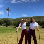 Emma Meisel Instagram - They’re fit birds Hawaii Kai Golf Course