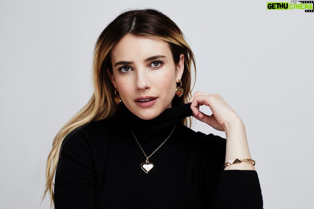 Emma Roberts Instagram - As if I couldn’t love @prada more! Check out the first truly sustainable fine jewelry collection by a global luxury brand! They use 100% certified recycled gold. I’m obsessed 🤍 @prada #pradafinejewelry 🖤 📸 @leighkeily