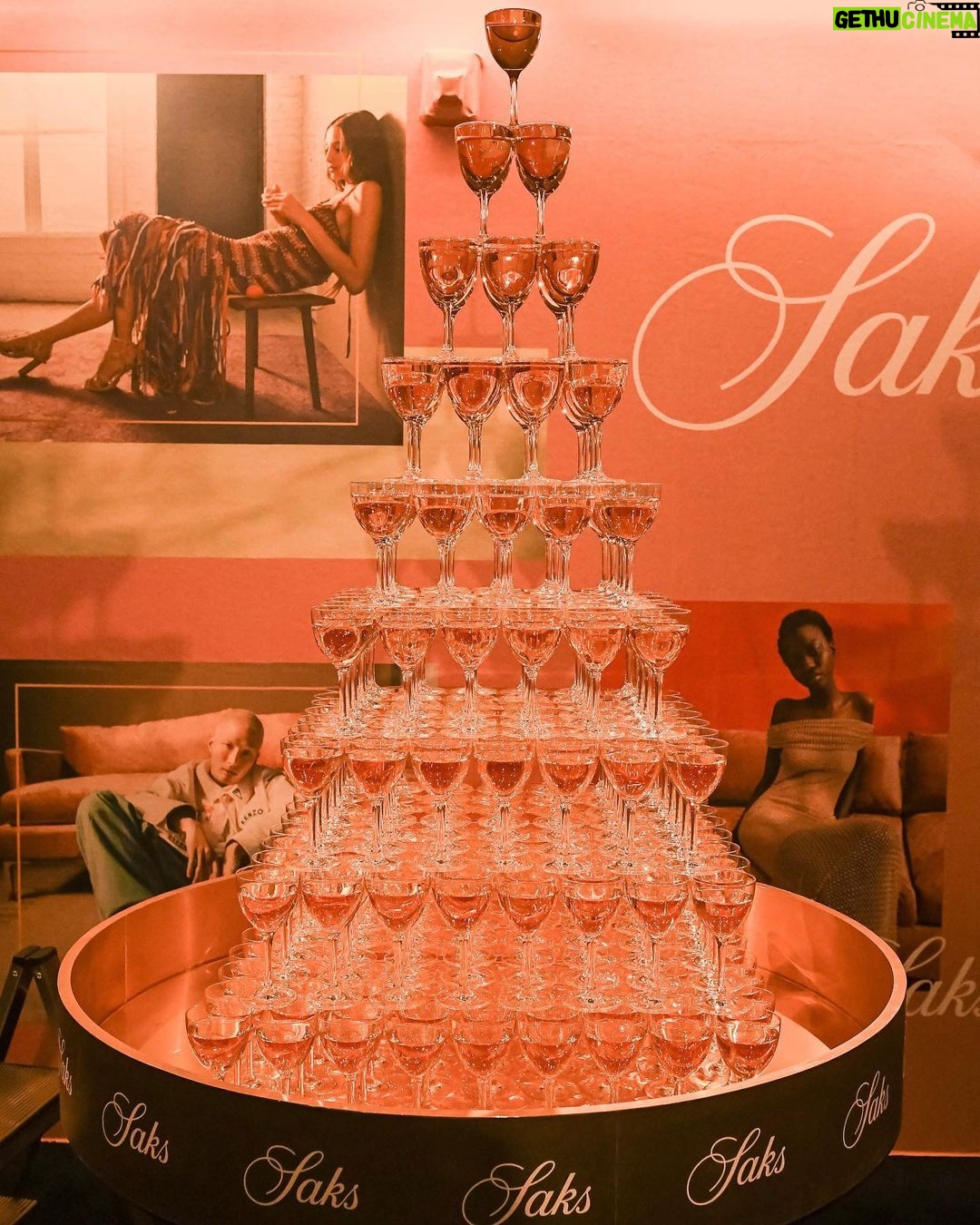 Emma Roberts Instagram - The @saks NYFW kick-off party at Aman New York’s underground Jazz Club was one for the books. ✨ ✨🪩 #Saks