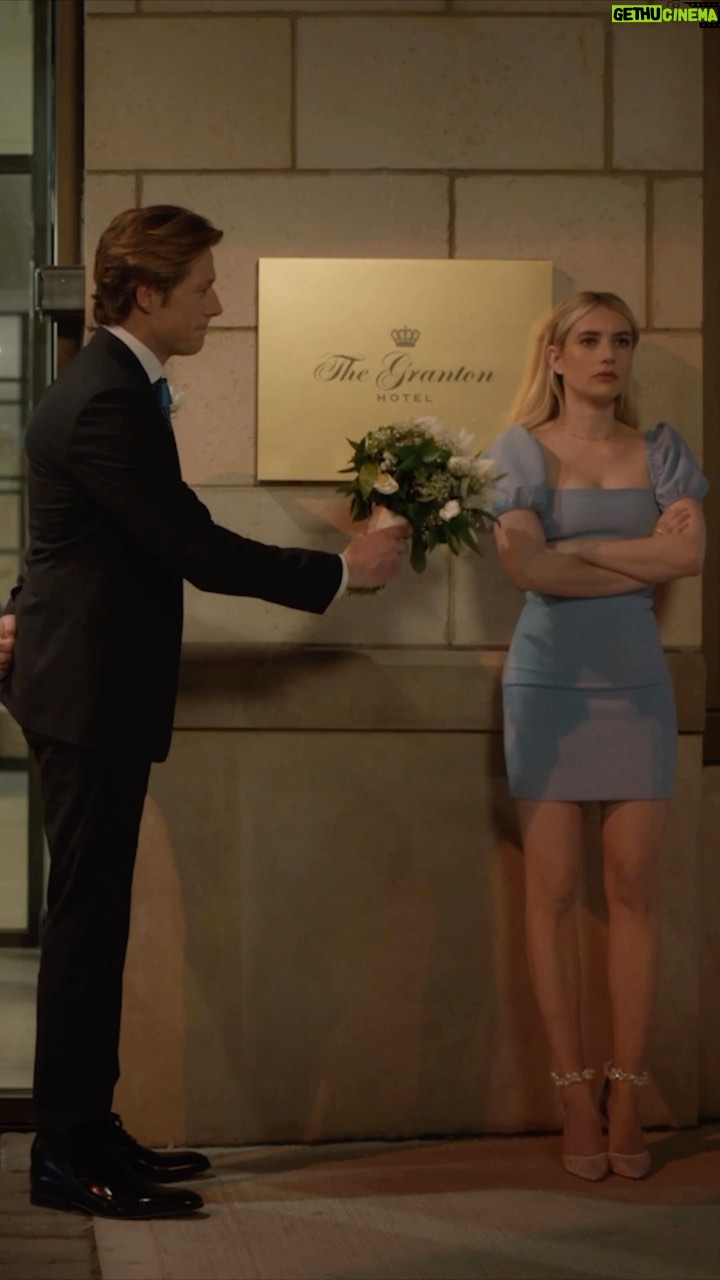 Emma Roberts Instagram - Donโt miss the official trailer for my new movie Maybe I Do ๐ in theaters January 27th! #maybeido I got to reunite with my #holidate co star @lukebracey and work with my icon @diane_keaton โค๏ธ๐