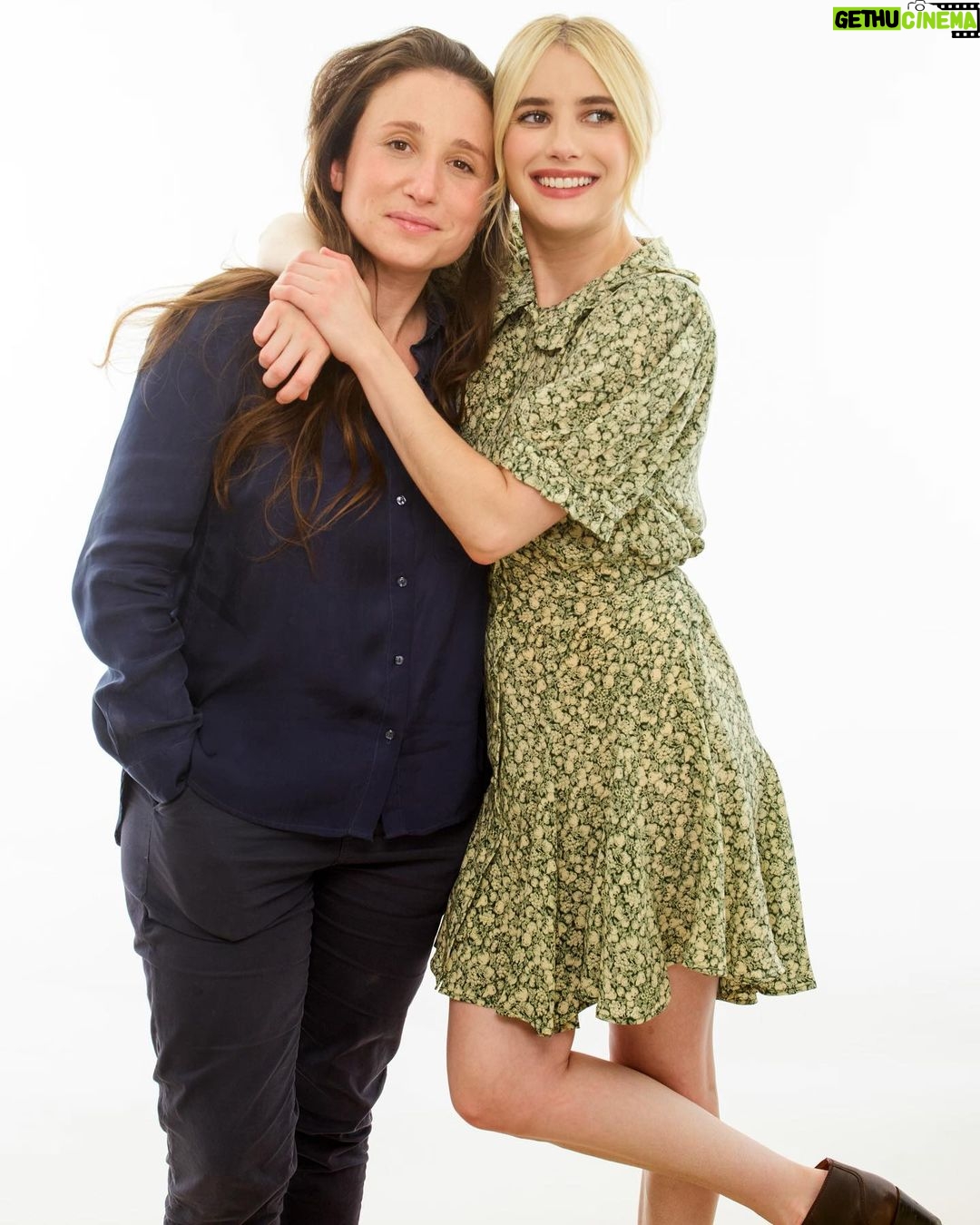 Emma Roberts Instagram - Iām so lucky I get to work with my BFF š¤ @kpreiss We have an exciting @belletrist announcement coming July 6th so keep checking in šāØ