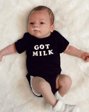 Emmy Buckner Instagram - Got Milk? 🍼 

Happy (belated) Halloween 👻 
#gotmilk