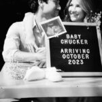 Emmy Buckner Instagram - Happy Due Date to our little fam 🤍 It’s been a special 40 weeks, but it’s time to evacuate baby boy. 📸 film @adwinbrown